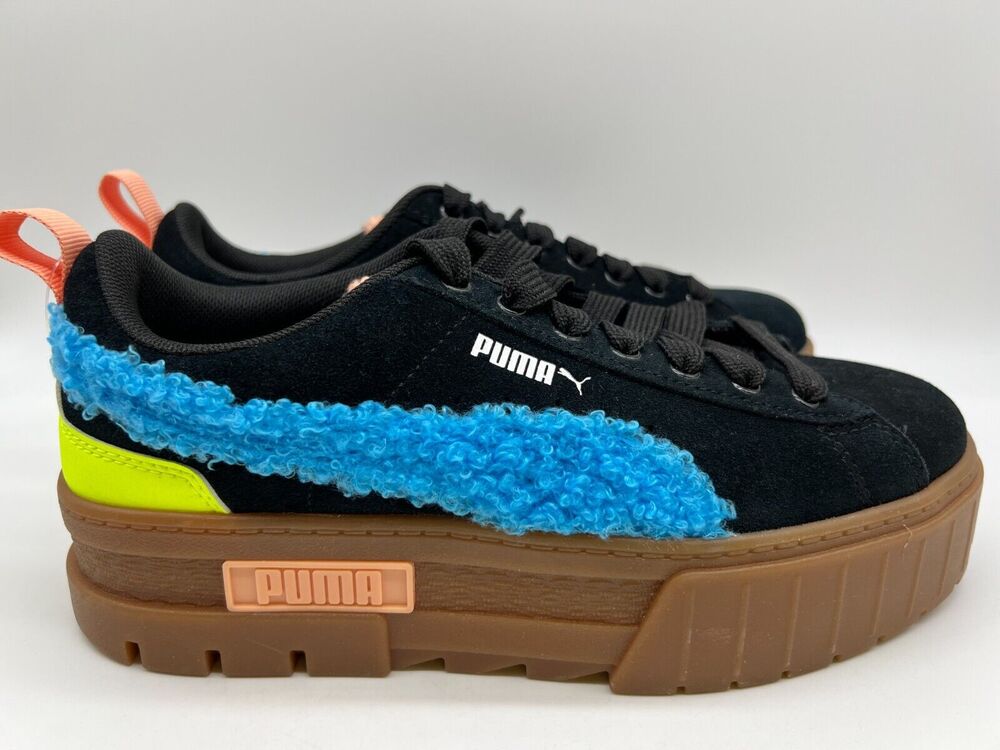 Puma Mayze Women's Black Sneakers 385519-01 Size 7.5 NEW